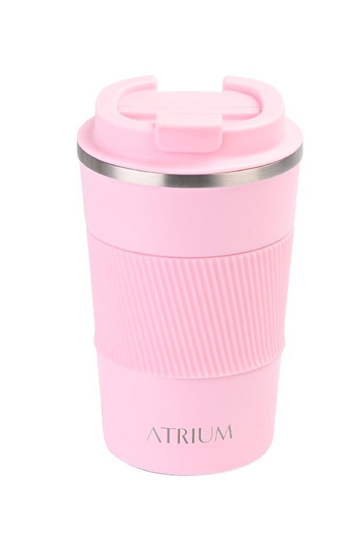 أتريوم كوب سفر كوب معزول ساخن / بارد 360.00 مل (12.67 أوقية) وردي - Image 1