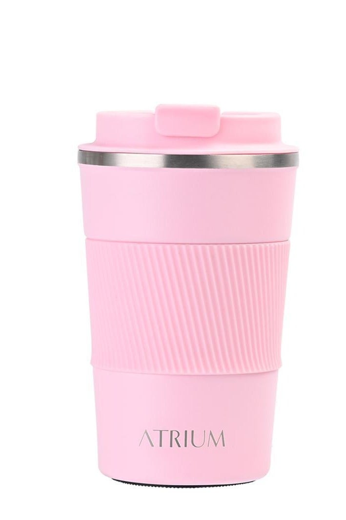 أتريوم كوب سفر كوب معزول ساخن / بارد 360.00 مل (12.67 أوقية) وردي - Image 2