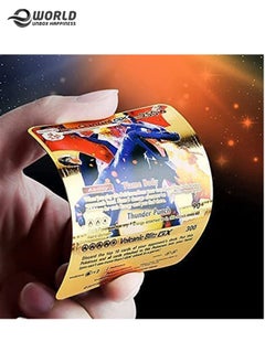Eworld 55 Piece Gold Foil Assorted Pokemon Cards Deck  - Image 4