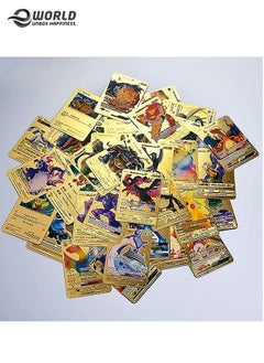 Eworld 55 Piece Gold Foil Assorted Pokemon Cards Deck  - Image 5