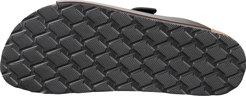 Gezer Paleng Cork Floor Mattress Leather Men's Slippers