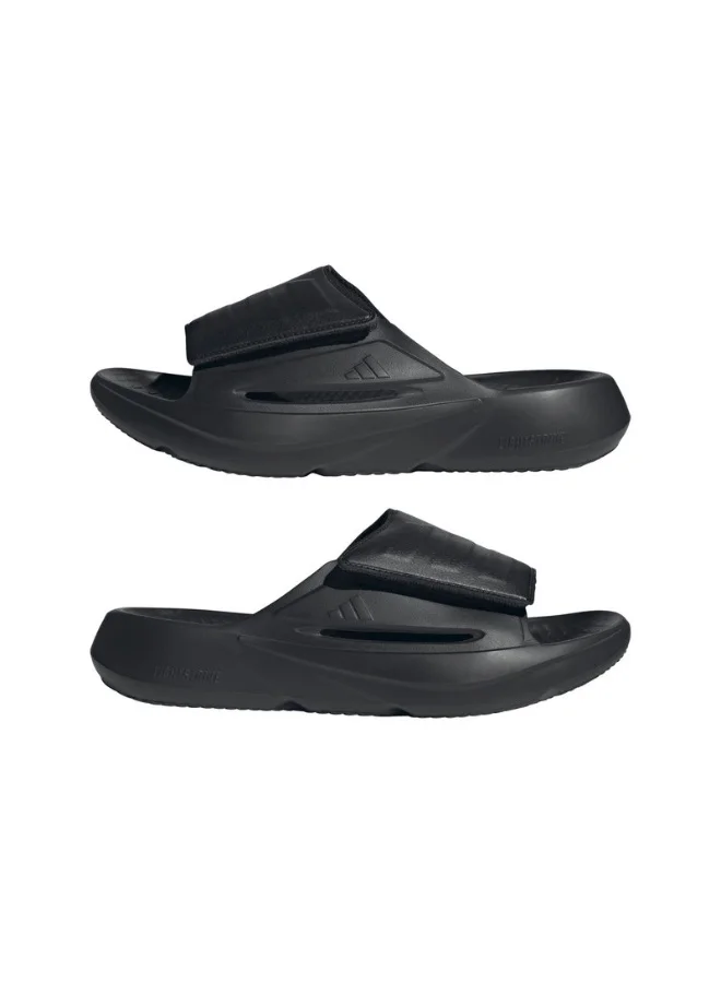 Adidas Adidas Lightblaze Slide U Black Sportswear Sandals/Slippers For Unisex