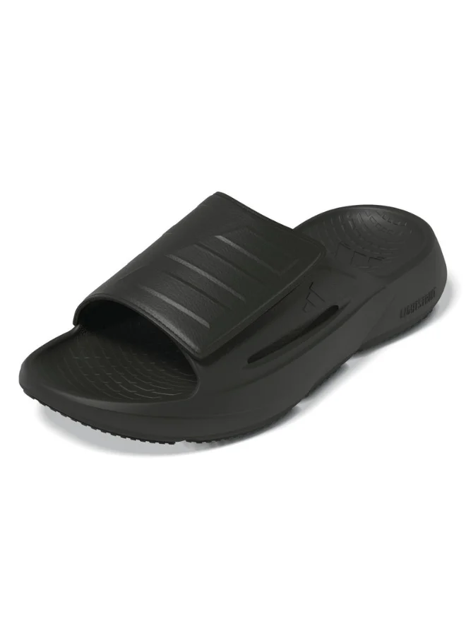 adidas صنادل رياضية سلايد يو سوداء للجنسين
