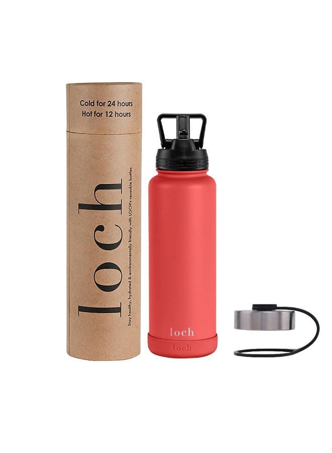 LOCH STANDARD BOTTLE 1200ML (40oz) Fire red - Image 1