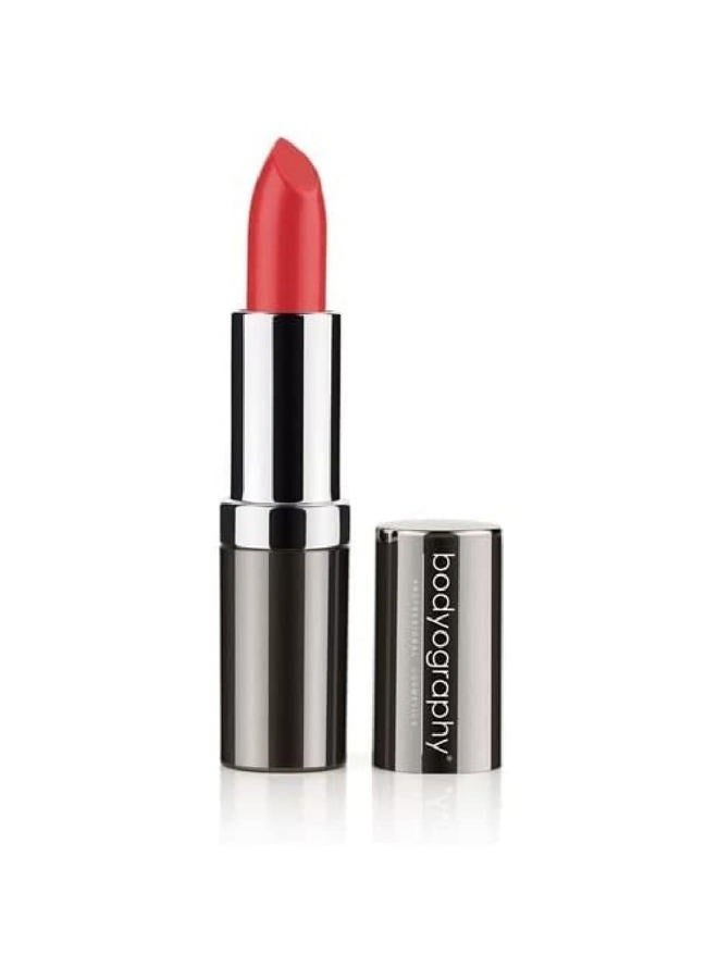 Moisturizing Lipstick - Long-Wearing and Hydrating With Aloe Vera Extract (Pop the Question, Light Nude Satin Matte)