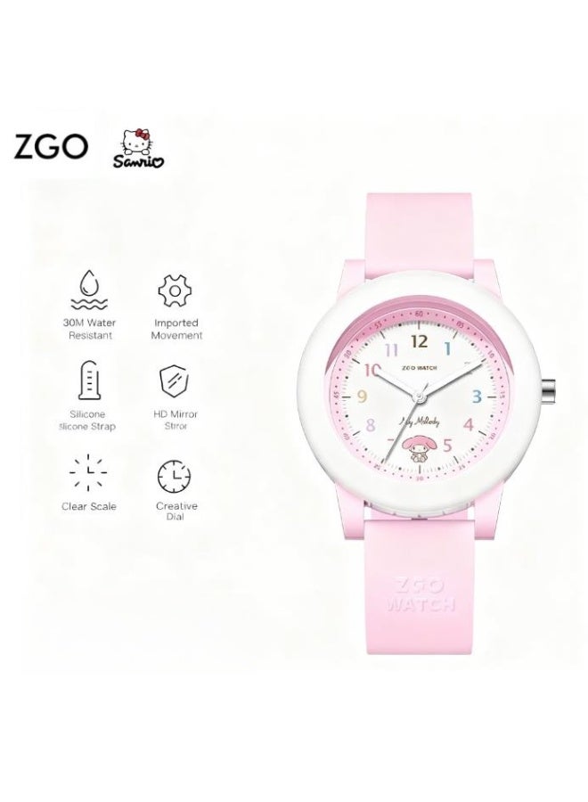 زجو هدية عيد ميلاد طالبة ساعة الأطفال ذات العلامة التجارية المشتركة