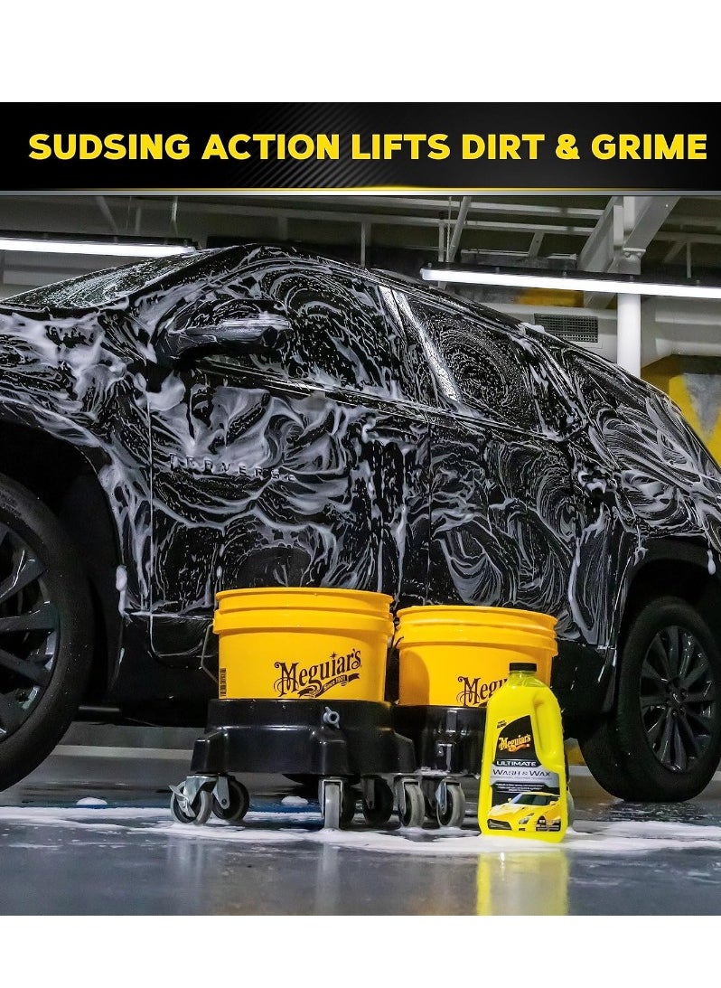 Meguiars - Ultimate Wash And Wax Premium Car Shampoo MEGUIARS 1.4L - Image 1