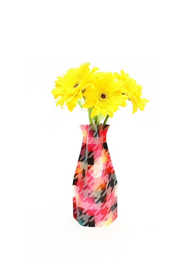 MODGY Expandable Flower Vase Plastic Decorative Modern Vases For Flowers Centerpieces Dining Table Decor Living Room Bathroom Wedding Office Bassett - Image 5