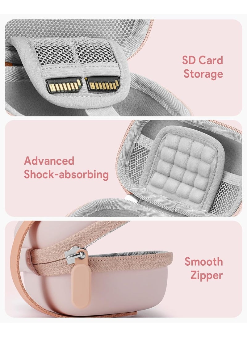 Camera Case for Digital Camera CAMKORY DC403 FHD 1080P/ KODAK PIXPRO FZ55/ FZ45/ STUOGYUM DC402-AF, SD Card Storage Travel Carry Cute Case Bag Small - Image 4