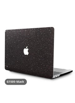 Generic Suitable For Macbook Apple Notebook Air/pro 14 "Protective Shell M2 Scrub Cover For Apple Computer-Color:G1505 Black-Applicable Model:(Hollow) Air13(A1932/2179/A2337)  - Image 1