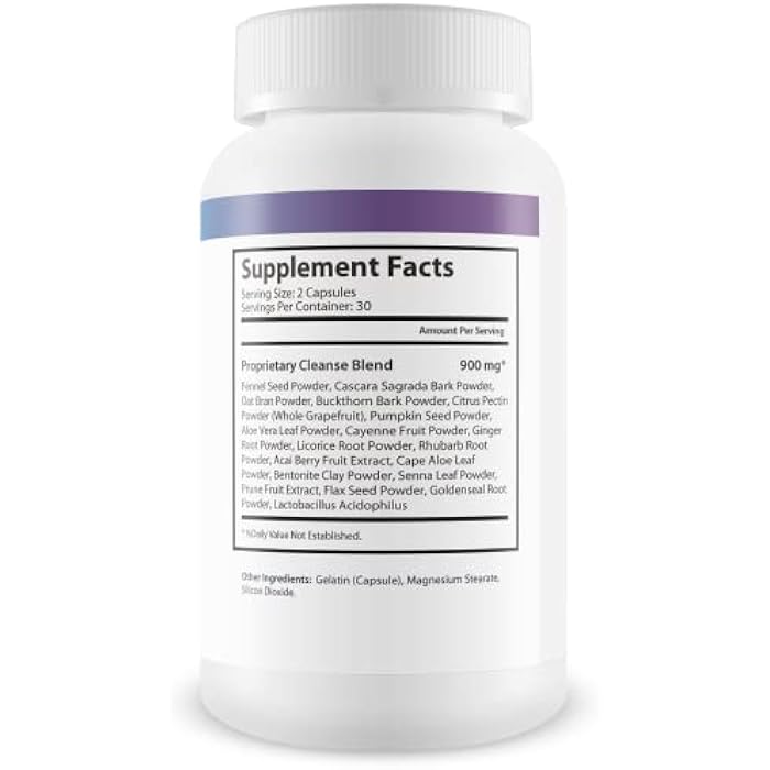 Keto Gummy Formulation Cleanse Capsules - Aid Cleansing & Detoxification - Help Flush Waste & Toxins - Natural Body Cleanser Support for Health & Wellness - Advanced Keto Cleanse Detox with Probiotics - Image 2
