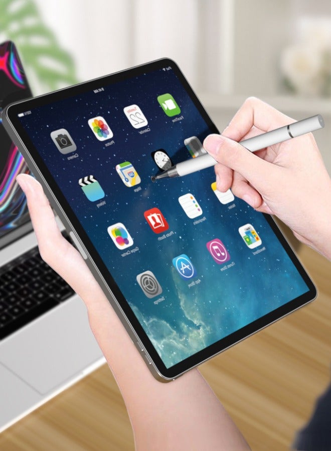 2-in-1 Stylus Pen and Ballpoint Pen, Compatible with Apple, Android , Tablet/All Touch Devices，for Drawing Clips Office Notes - Image 5