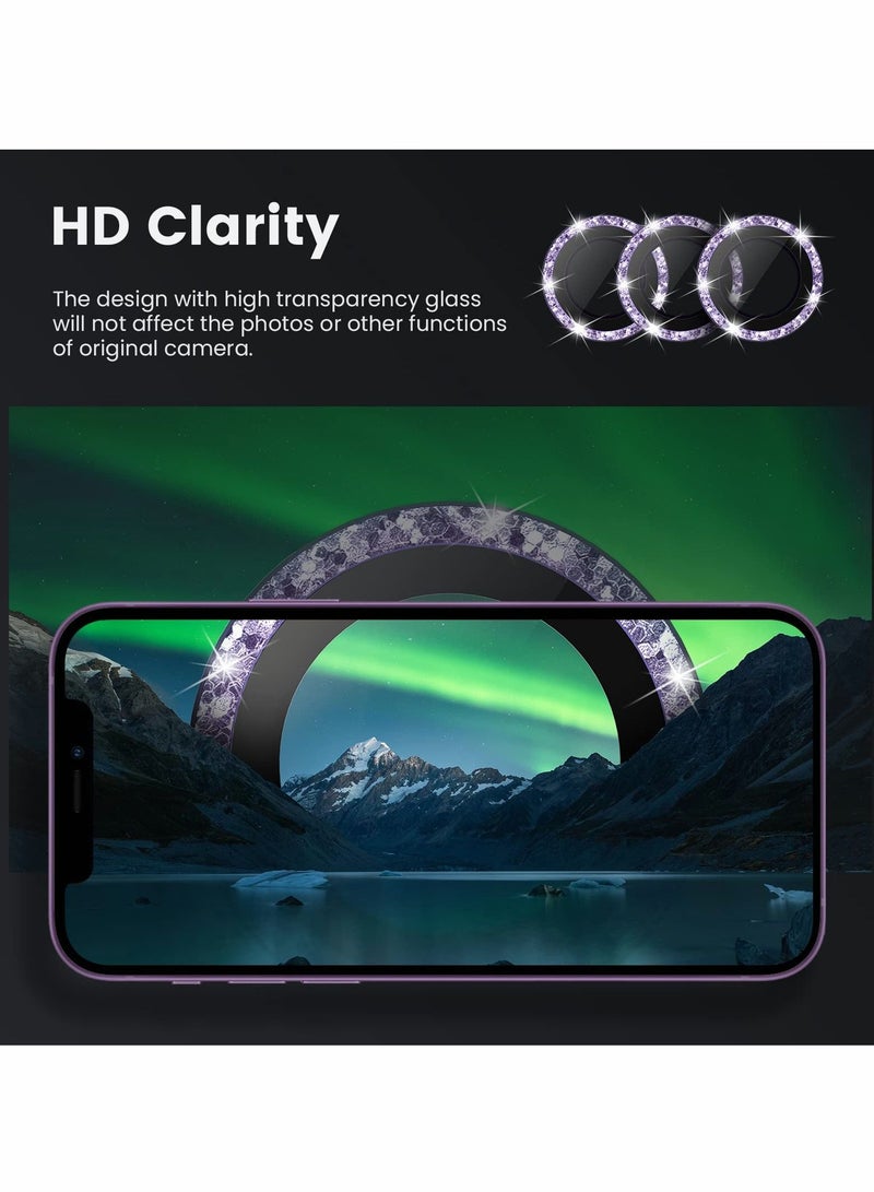 Excefore Camera Lens Protector for iPhone 14 Pro / 14 Pro Max, 9H Tempered Glass Camera Cover Screen Protector  - Image 4