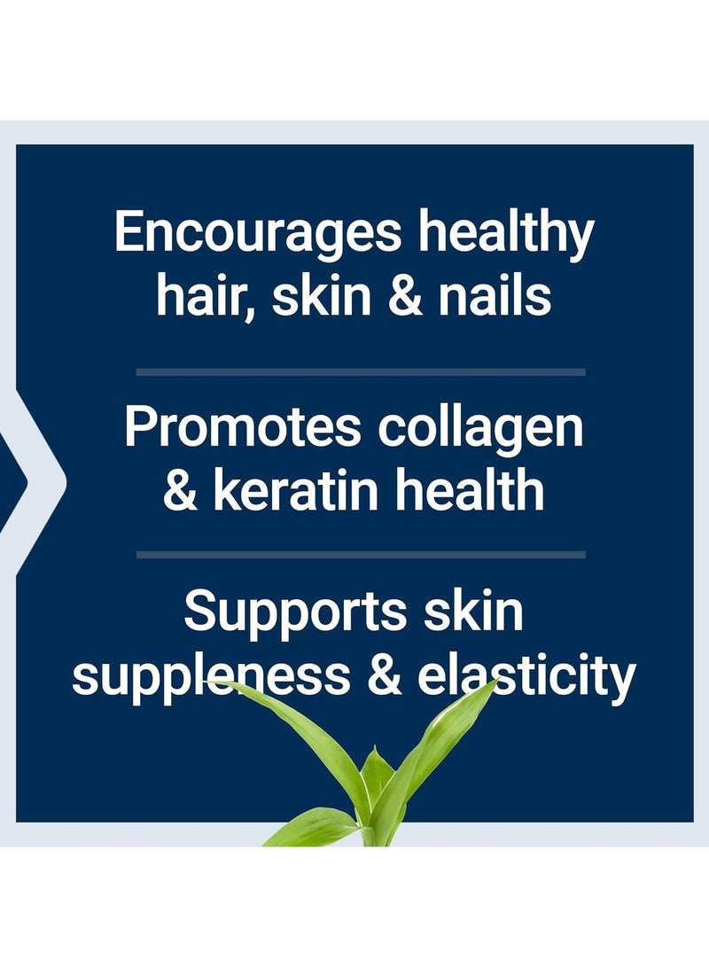 Life Extension Hair, Skin & Nails Collagen Plus Formula - Promotes Collagen & Keratin Health - with Niacin, Vitamin B6, Biotin, Calcium & Zinc - Non-GMO – 120 Count(Pack of 1) - Image 4