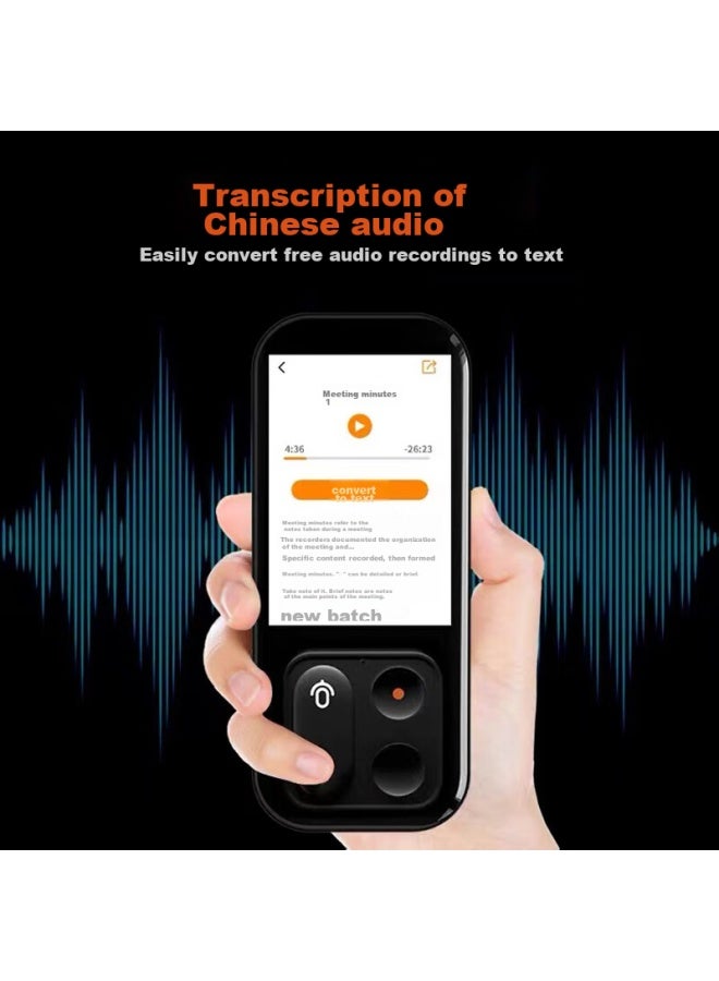 Joner Zhun'er Translation Machine 4.0, Multi-language Intelligent Voice Translator, Oral English Learning Device, Photo Translation, Electronic Dictionary, Voice Recording Transcription, Offline Translation Tool For Studying Abroad - Image 4