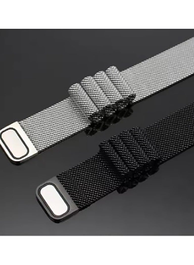 Metal Bands for Huawei Watch Fit 3/Fit 4 Strap(Not for Watch Fit/Fit2), Adjustable Stainless Steel Strap with Magnetic Buckle for Huawei Watch Fit3/ Fit 4-Silver - Image 4