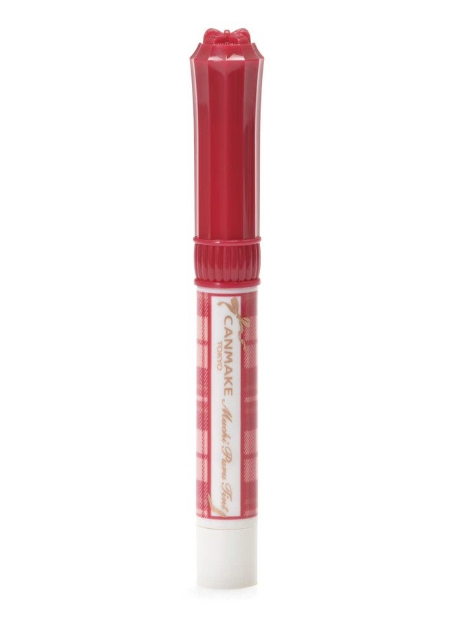 CANMAKE Muchi Puru Tint, 0.1 oz (2.5 g), Volume, Glossy Tint, Refreshing Feel (03 Wine Berry) - Image 2