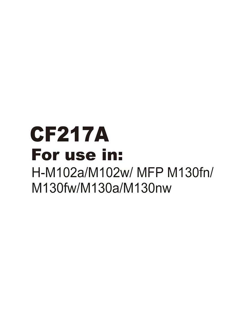 MKS Toner Cartridge CF217A (17A) For HP Laserjet M102 / M130 - Image 2