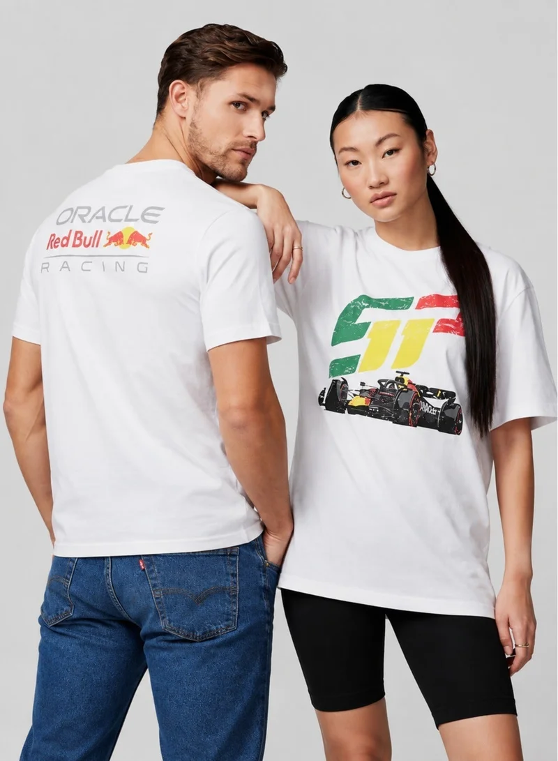 ريد بل Red Bull Racing Sergio Perez Checo Race Car T-Shirt