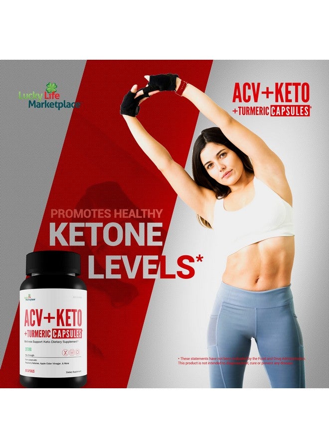 ACV + Keto + Turmeric - Support Reduced Inflammation - Keto Friendly ACV + Turmeric Supplement - Support Immune Function with Vitamin C, D, & Zinc - Promote Overall Health - Image 5