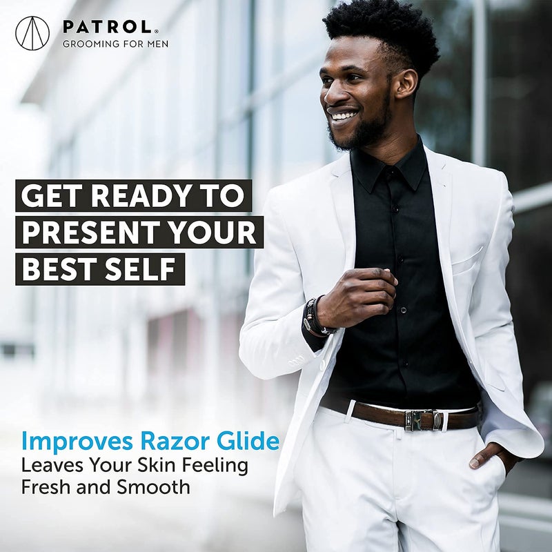 Bump Patrol Cool Shave Gel - Sensitive Clear Shaving Gel with Menthol Prevents Razor Burn, Bumps, Ingrown Hair - 4 Ounces - Image 5