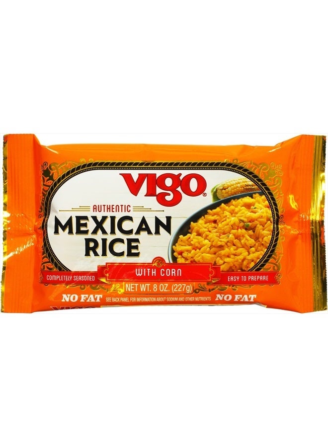 VIGO Authentic Mexican Rice with Corn, No Fat, 8oz (Mexican, 8 Ounce (Pack of 1)) - Image 1