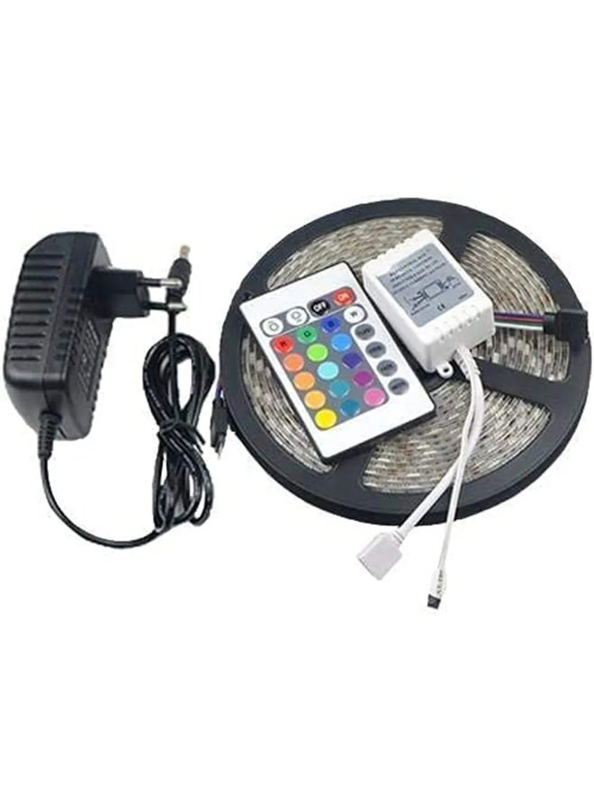 مودي شريط إضاءة LED بطول 5 متر مع ريموت – ألوان متعددة وتحكم في السطوع - Image 3