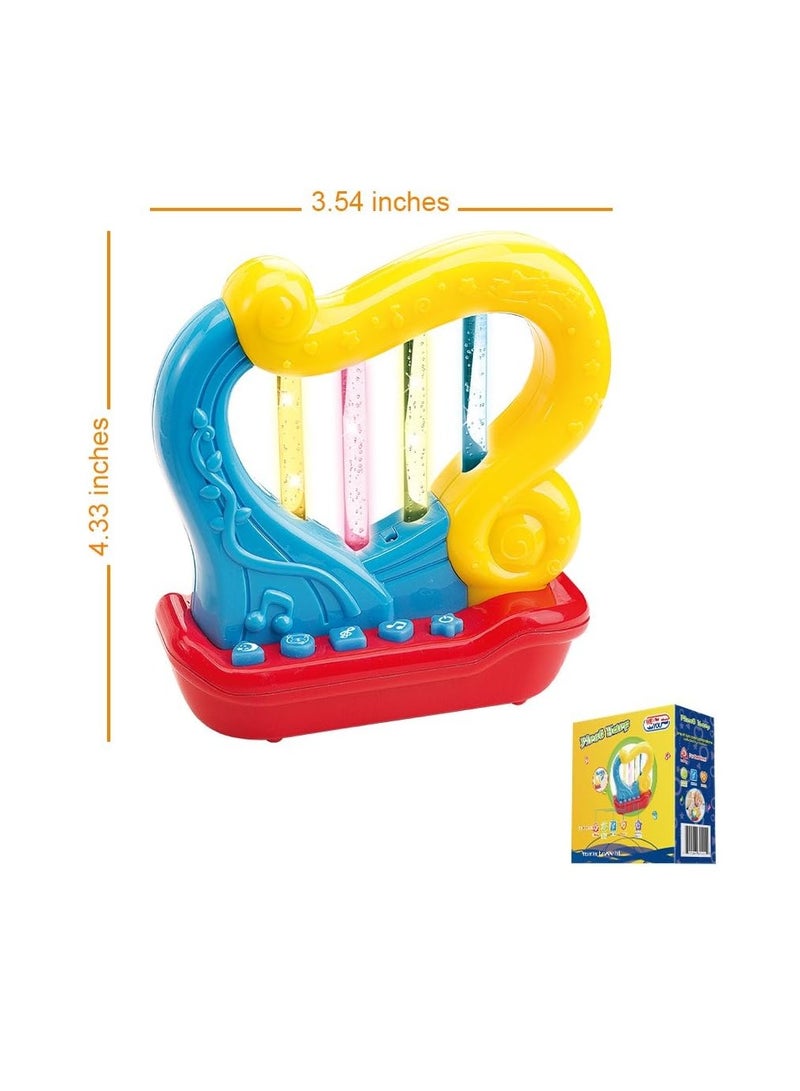 WEofferwhatYOUwant Portable First Harp Musical Instrument - Educational Toy for Children Learning and Entertainment - Image 2