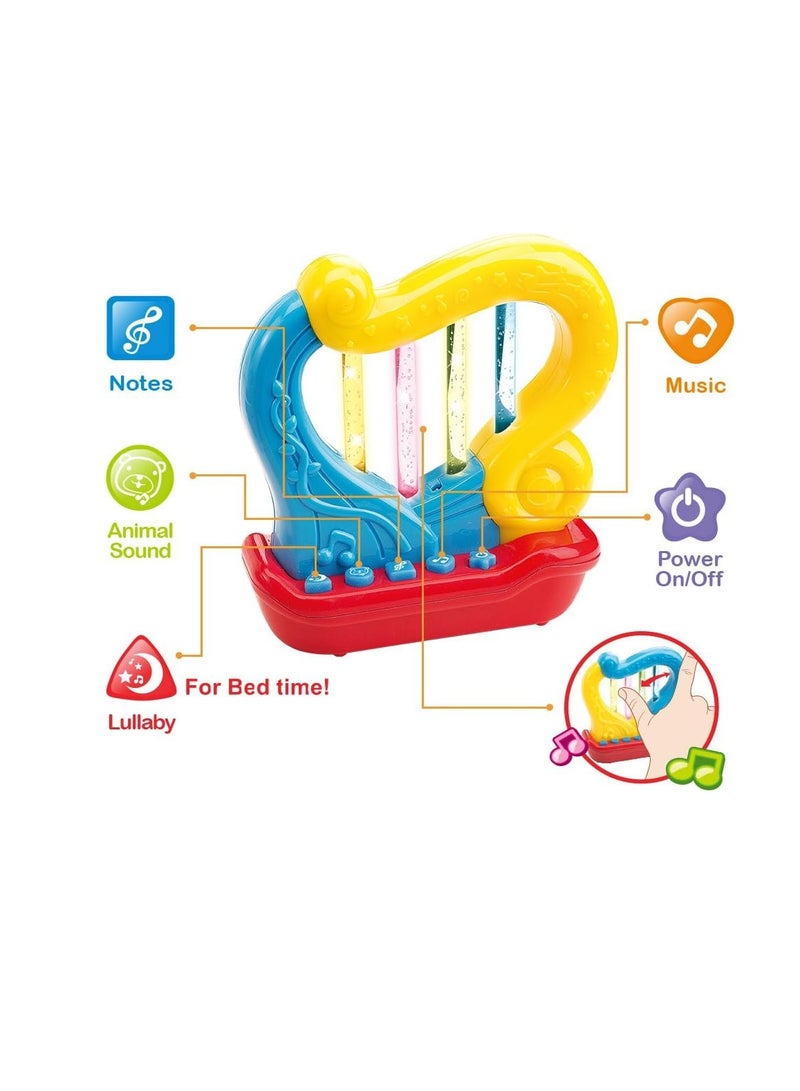WEofferwhatYOUwant Portable First Harp Musical Instrument - Educational Toy for Children Learning and Entertainment - Image 3