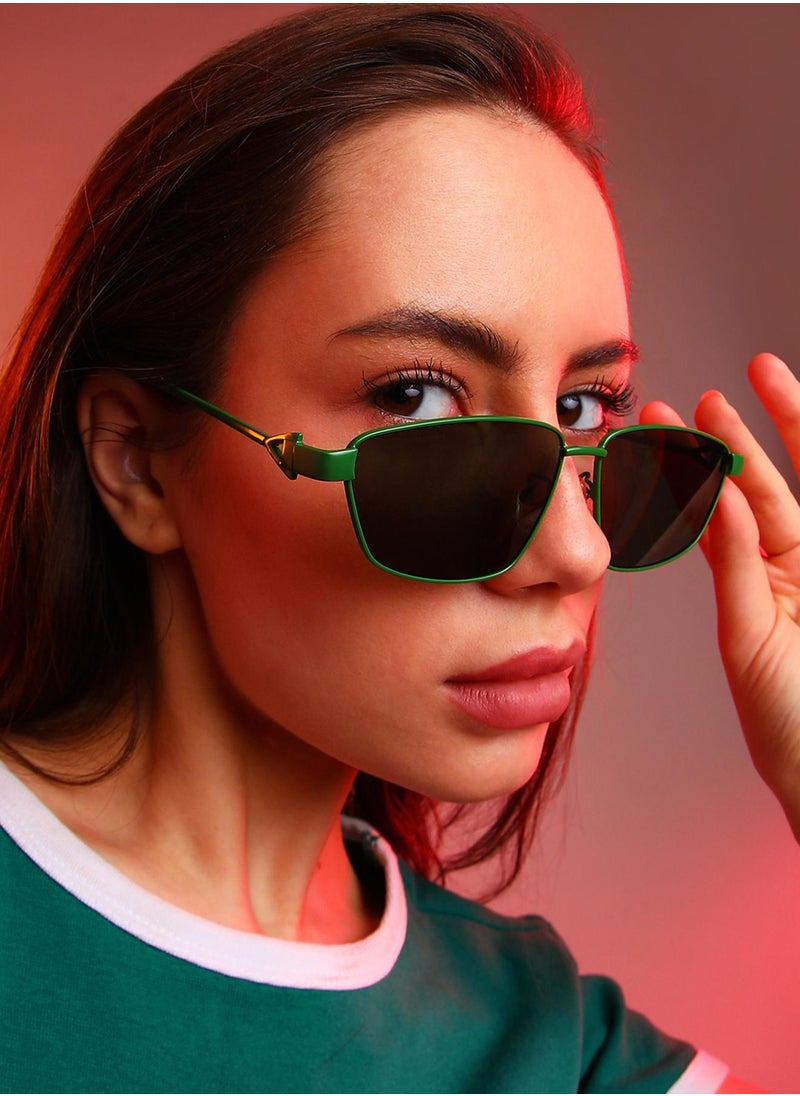 Haute Sauce The Spear Rectangular Sunglasses  - Image 2