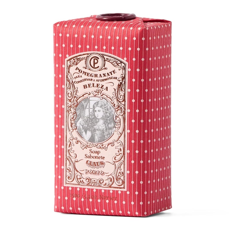 Claus Porto Mirror Pomegranate Body Soap for Men Women Cleansing Nourishing Softening Handcrafted Aromatic Floral 150g 53 oz - Image 1