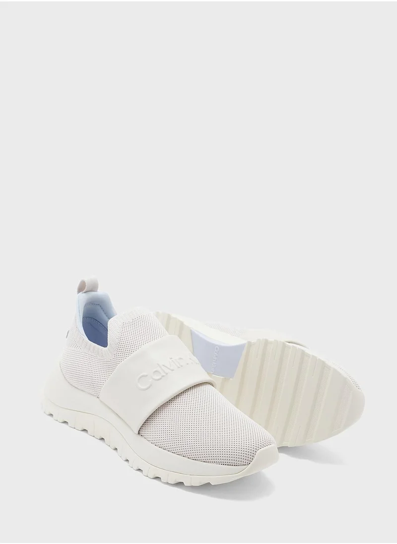 CALVIN KLEIN SLIP ON RUNNER TRAINERS