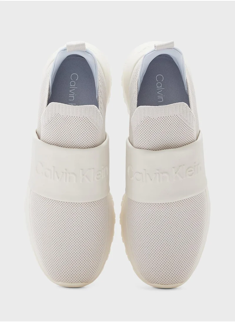 CALVIN KLEIN SLIP ON RUNNER TRAINERS