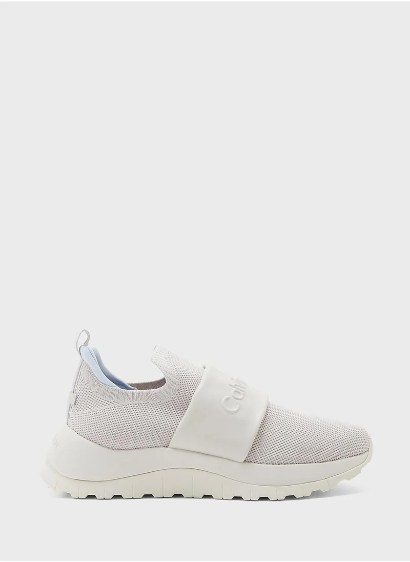 CALVIN KLEIN SLIP ON RUNNER TRAINERS