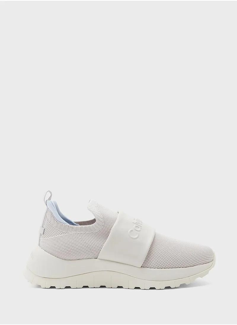CALVIN KLEIN SLIP ON RUNNER TRAINERS
