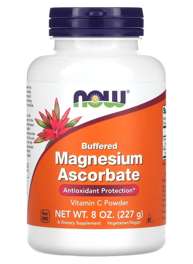 now Buffered Magnesium Ascorbate Vitamin C Powder 8 oz (227 g)