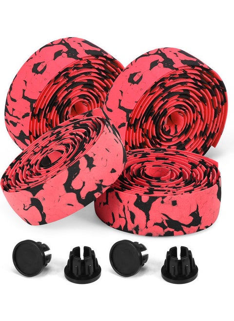 4-Piece Bicycle Handlebar Breathable Soft Tapes