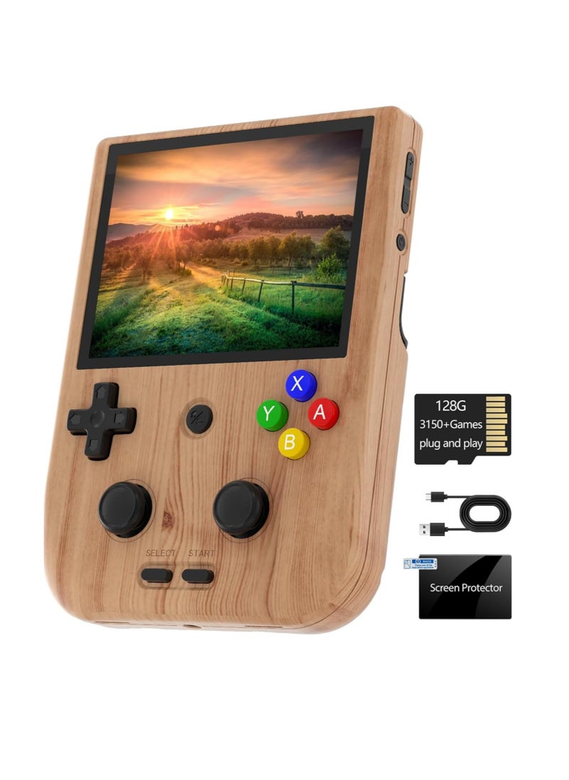 Generic - RG405V Retro Handheld Game Console, Unisoc Tiger T618 Android 12 System 4.0 Inch IPS Touch Screen Support 5G WiFi Bluetooth 5.0 with 128G TF Card 3172 Games 5500mAh Battery - Image 1