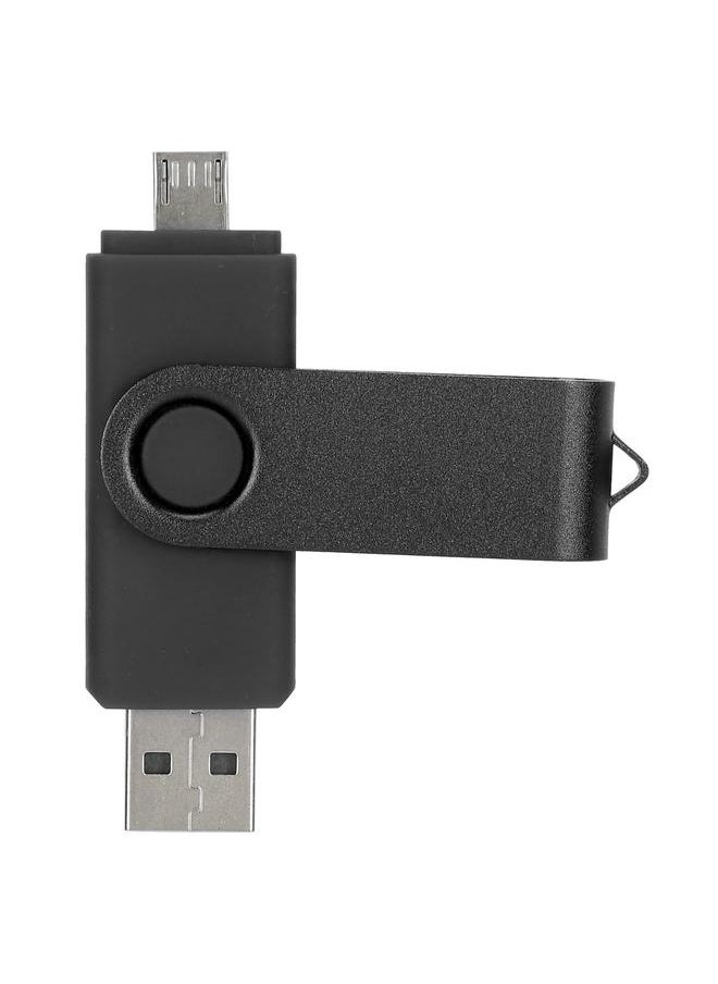 Thoraya CW10040 Candy USB Flash Drive MicroUSB+USB 2.0 Drive Memory Stick OTG U Disk USB Flash Drive Black 64GB  - Image 5
