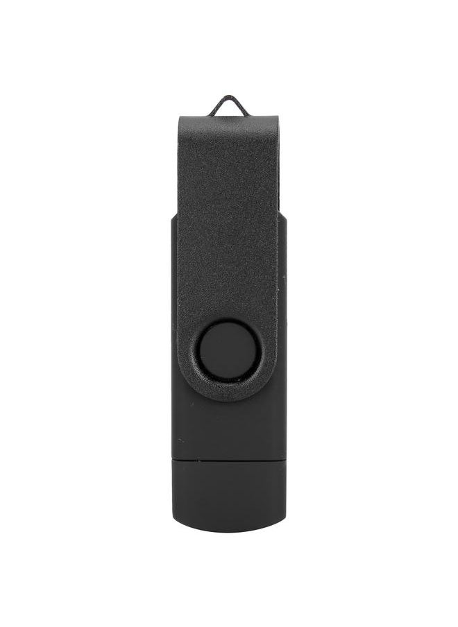 Thoraya CW10040 Candy USB Flash Drive MicroUSB+USB 2.0 Drive Memory Stick OTG U Disk USB Flash Drive Black 64GB  - Image 3