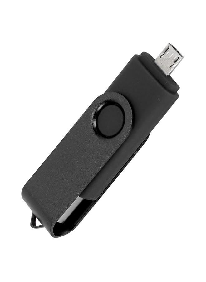 Thoraya CW10040 Candy USB Flash Drive MicroUSB+USB 2.0 Drive Memory Stick OTG U Disk USB Flash Drive Black 64GB  - Image 2