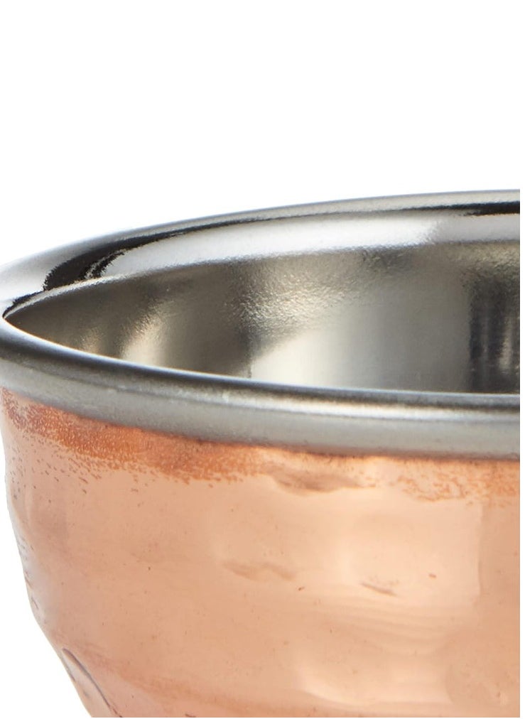 RAJ Raj Round Copper Small Katori TCKL01, Curry Bowl Salad Bowl Side Bowl Dessert Bowl Chutney Bowl-9.3CM  - Image 2
