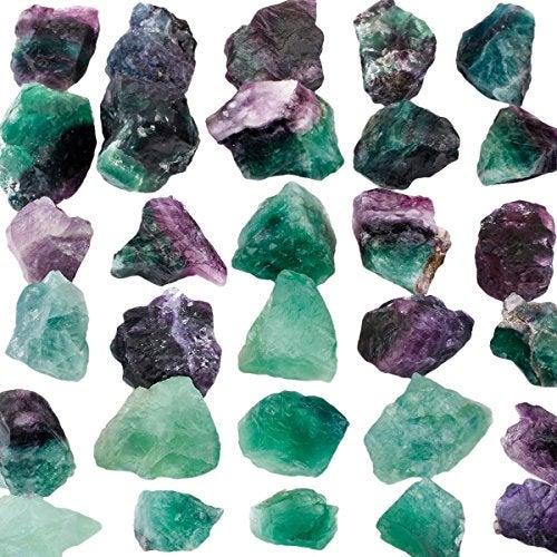 rockcloud 1 lb Natural Crystals Raw Rough Stones for Cabbing,Tumbling,Cutting,Lapidary,Polishing,Reiki Crytsal Healing,Fluorite - Image 5