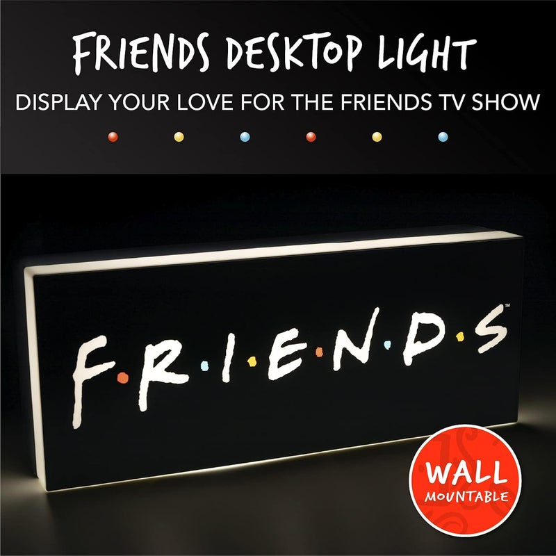Paladone Friends Logo Light - Officially Licensed Friends TV Show - USB or Battery Powered Décor, Black and White - Image 2