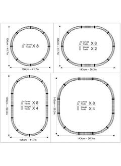 Generic 1 Pcs Train Tracks Accessories Cross Train Track Railroad Building Toy Railway Rail with 14 Snaps 9015 Trains Set,Gifts for 3 4 5 6 7 8+ Year Old Kids (Size：6cm-2.36in)  - Image 5
