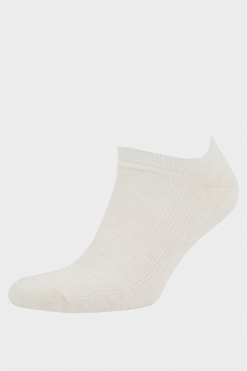 DeFacto Red Woman Woman Comfortable Elastic 7 Piece Cotton Ankle Socks Casual - Image 3