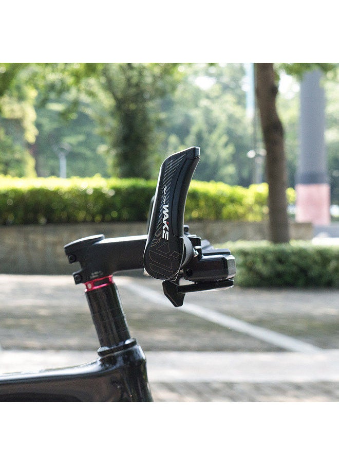 WAKE - 1 Pair Bike Bar Ends Bicycle Handlebar Horns On Bicycle Steering Wheel Handlebar Bar Bike Aluminum Alloy Bar Ends 22.2mm - Image 1