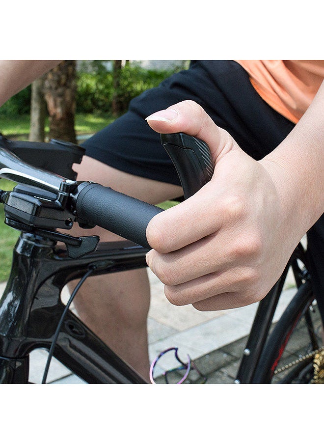 WAKE - 1 Pair Bike Bar Ends Bicycle Handlebar Horns On Bicycle Steering Wheel Handlebar Bar Bike Aluminum Alloy Bar Ends 22.2mm - Image 1