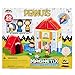 CrazArt Magnetix 3D Peanuts Charlie Brown and Friends Magnetic Building Tile Playset Educational STEM Toys for Ages 3 50 Pieces - Image 3