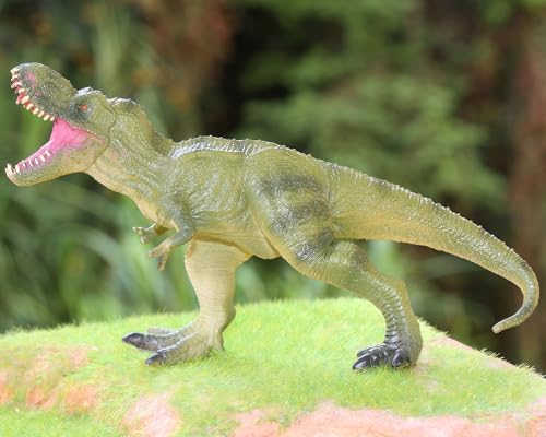 Gemini&Genius GeminiGenius Tyrannosaurus Rex Dinosaur Toy for Kids Realistic Dinosaur T Rex with Moveable Jaw Dino Toy for Kids Dino Gift Collection Cake Topper and Room Decoration - Image 5